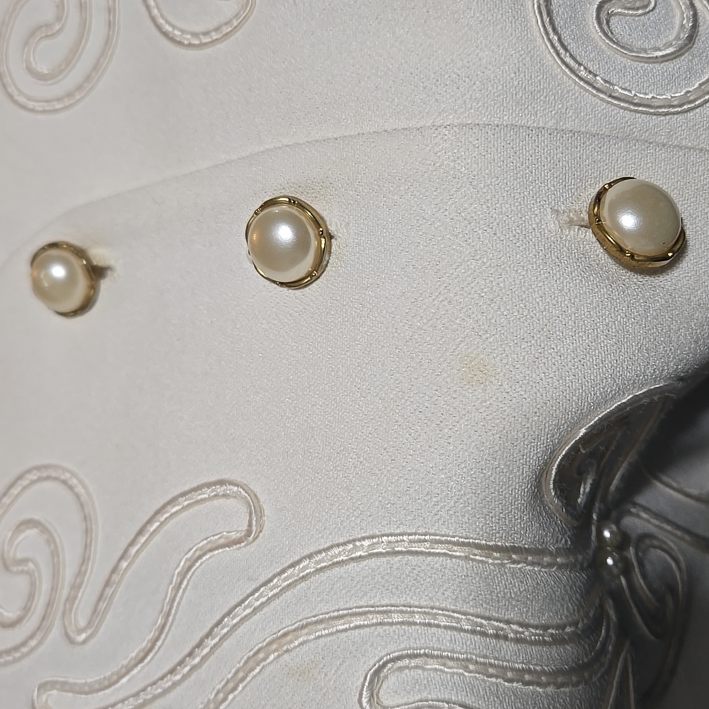 S.L. Fashions Cream Button-Down Maxi Dress, Size 20 - Picture 8 of 16